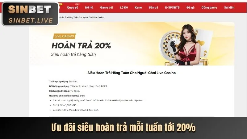 Hoàn trả thể thao xin888